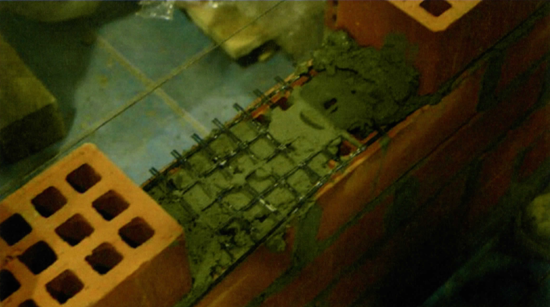 перегородка с базальтовой сеткой перегородка с базальтовой сеткой