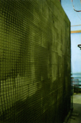 перегородка с базальтовой сеткой